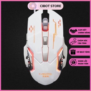 Chuột Gamming có dây Y-FRUITFUL G53 cực bền thiết kệ đẹp có đèn led nhiều màu