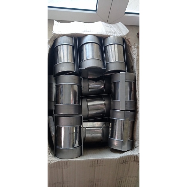 Khuôn 1kg Làm Giò Lụa Nắp Thụt, Làm Giò Chả, Chả Lụa Chuyên Nghiệp Chất Liệu Inox Đảm Bả