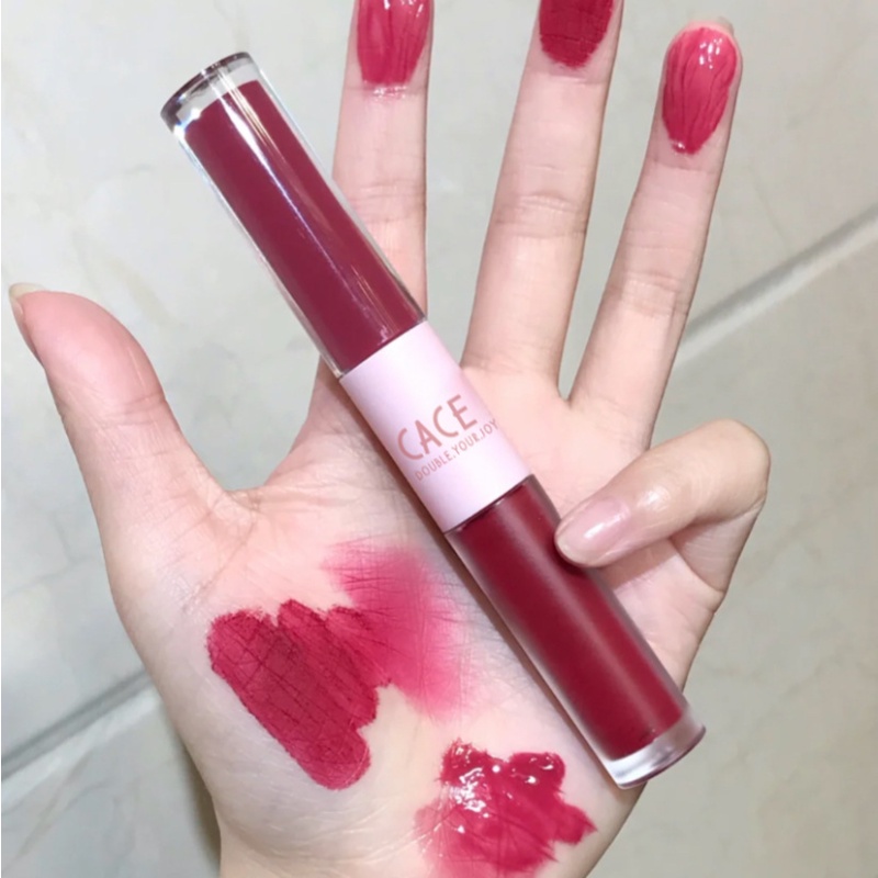 Son Kem Lì Hai Đầu 6 Màu Sắc Tùy Chọn Hiệu CACE