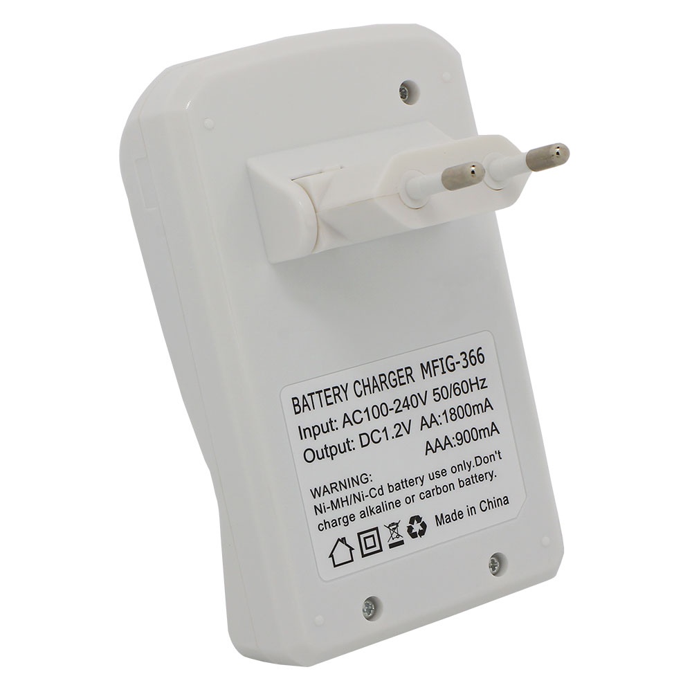 Máy sạc SealPower MFIG-366 / MFIG-367 máy sạc nhanh, Pin sạc AA 3300mAh / AAA 1300mAh, Pin tiểu, đũa có màn hình LCD