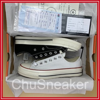 Giày cv 1970s thấp cổ , giày sneaker nam nữ cv chuck taylor all star đen trắng cao cấp full box bill