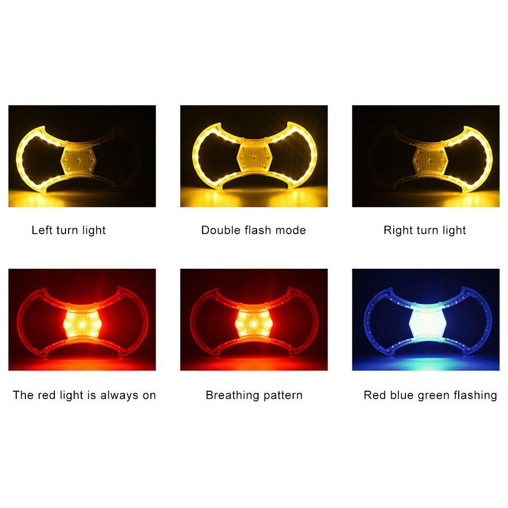 Đèn Đuôi Xe Điều Khiển Từ Xa Không Dây Sạc USB