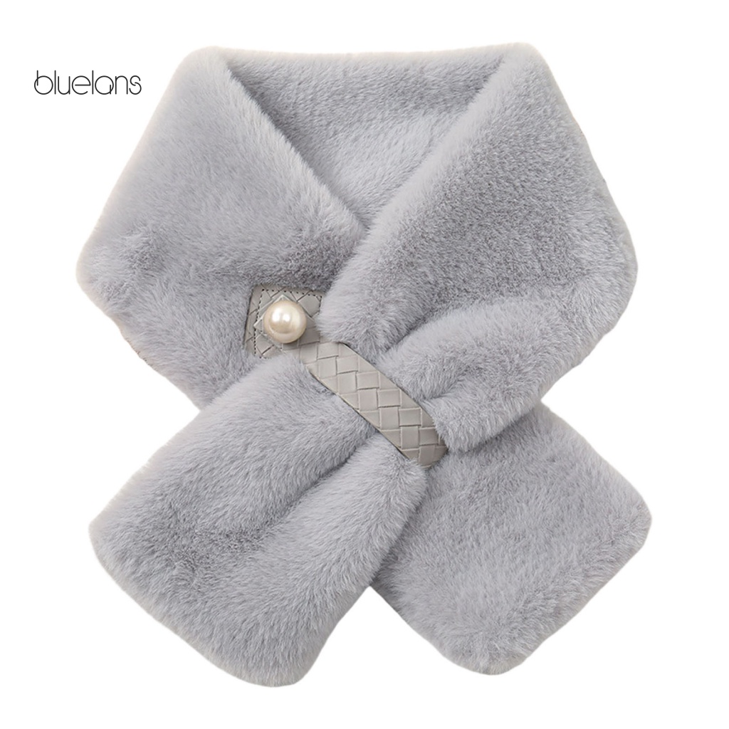 Khăn Choàng Cổ Bằng Lông Cashmere Giả Hai Mặt Thoải Mái Thời Tiết Thu Đông Cho Nữ