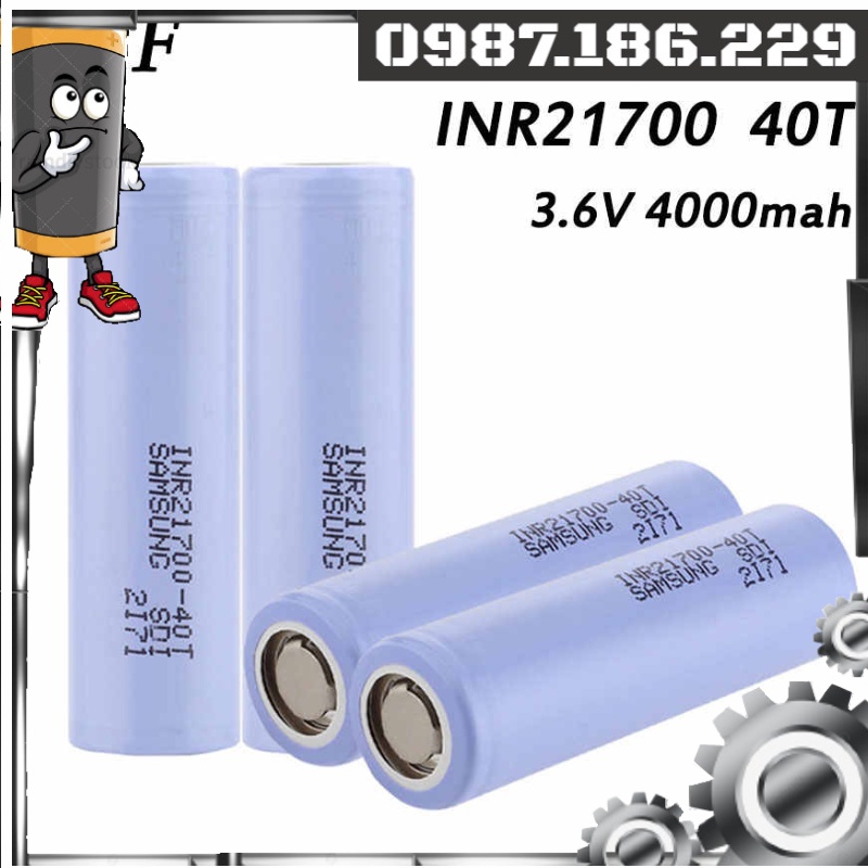 Pin Samsung 40T Tháo khối mới 98%. Xả cao phù hợp nhiều mục đích