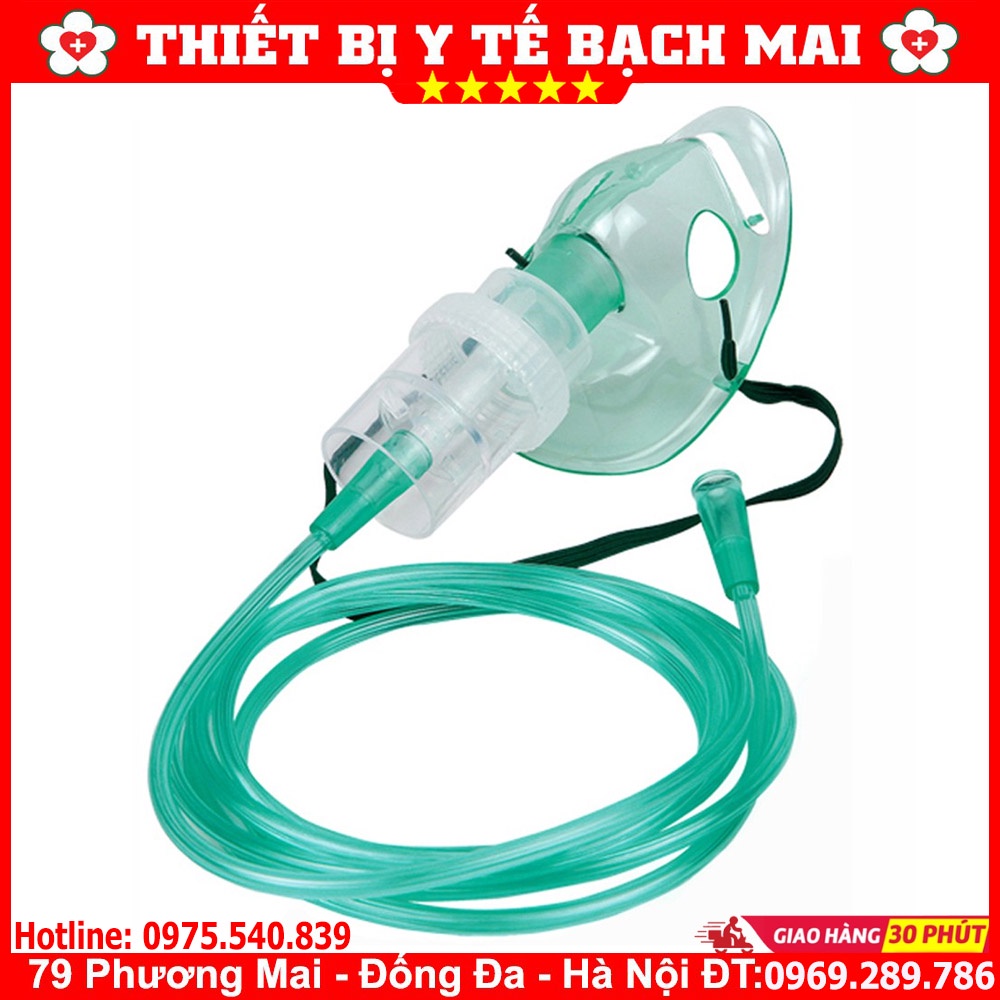 Bộ Mask Xông Khí Dung Trẻ Em Và Người Lớn Dành Cho Máy Xông Các Loại