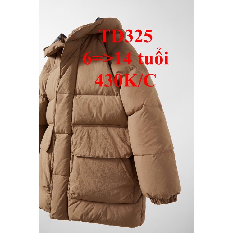 * Mã TD325: ÁO PHAO ZAZA DƯ XỊN form chuẩn đẹp.