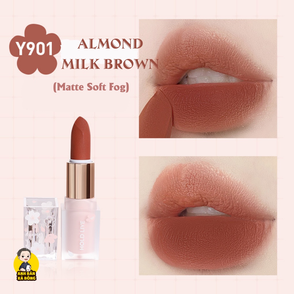 Son Thỏi Hoa Anh Đào HOLD LIVE Sakura Dream Soft Mist Lipstick HL549