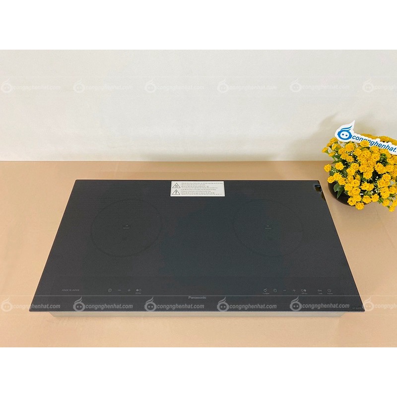 Bếp từ Panasonic KY-A227EKRA Tặng bộ nồi từ 3 món - Hàng chính hãng - Mới 100% - Bảo hành 36 tháng