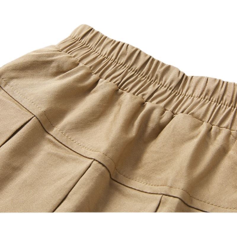 Chân Váy Ngắn Xếp Ly Màu Xanh Navy Thời Trang Xinh Xắn Cho Bé Gái