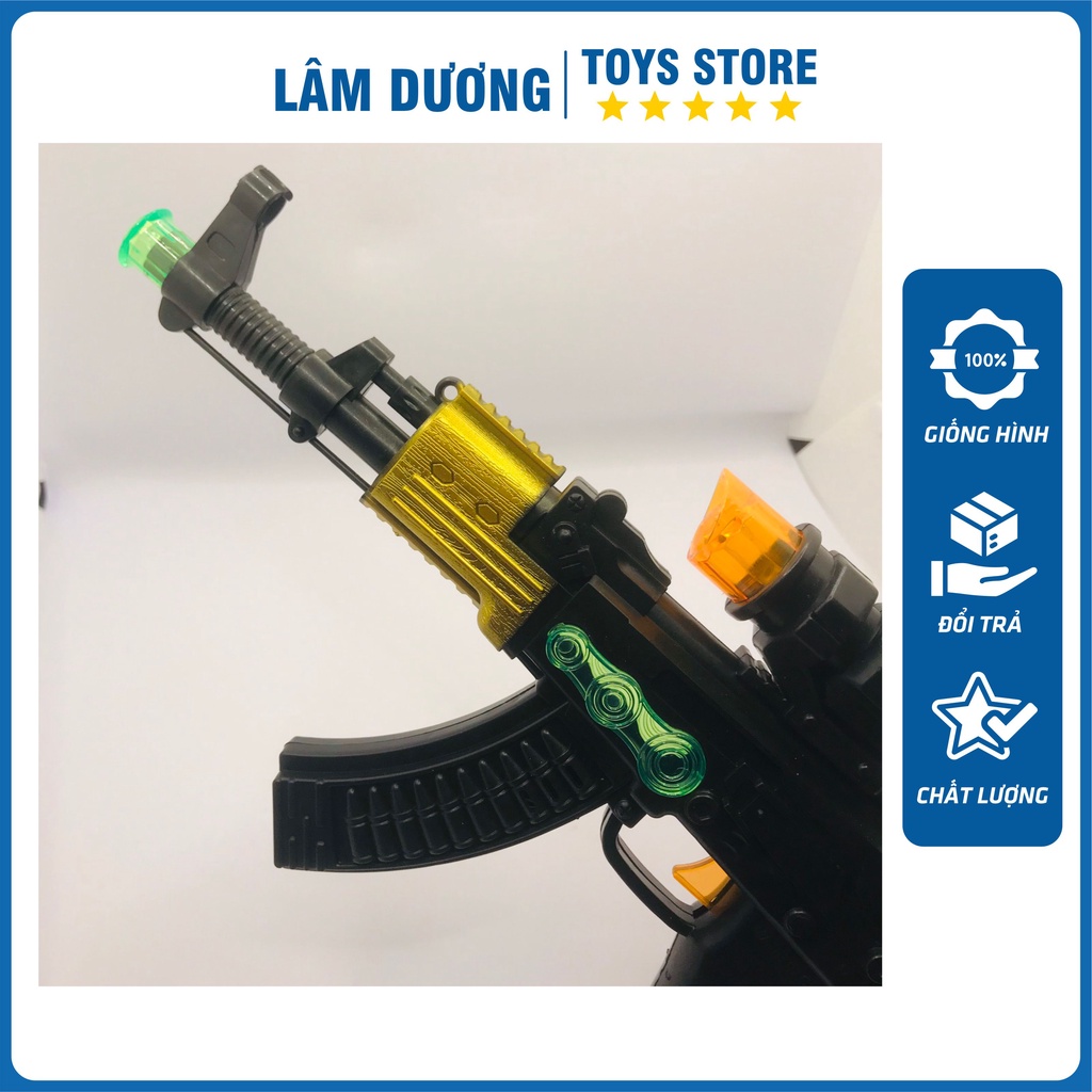 Đồ chơi súng Nhựa chạy pin phát đèn nhạc Rồng Chiến siêu đẹp cho bé trai đồ chơi trẻ em