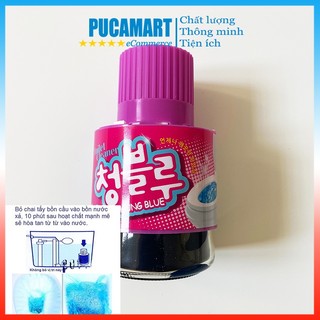 Chai Thả Bồn Cầu Hàn Quốc PUCA Mùi Gum Thơm Dịu Sử Dụng 2-3 Tháng