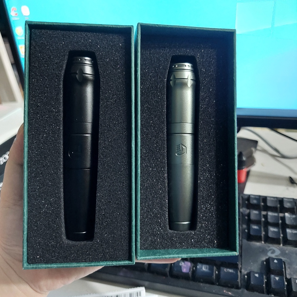 Máy Pen Ez Defender 2in1 Tattoo Phun Xăm Chính Hãng