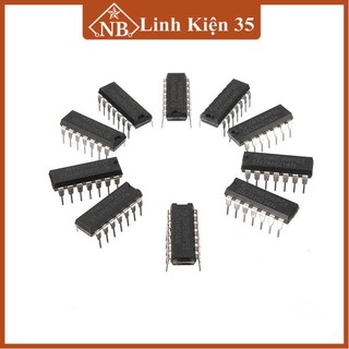 IC 74HC14 DIP14 - IC chuyển mạch Trigger