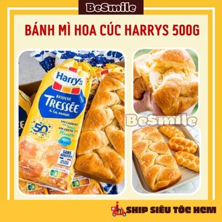 Bánh mì hoa cúc pháp harrys pháp ổ lớn 500g, bông lan nho besmile