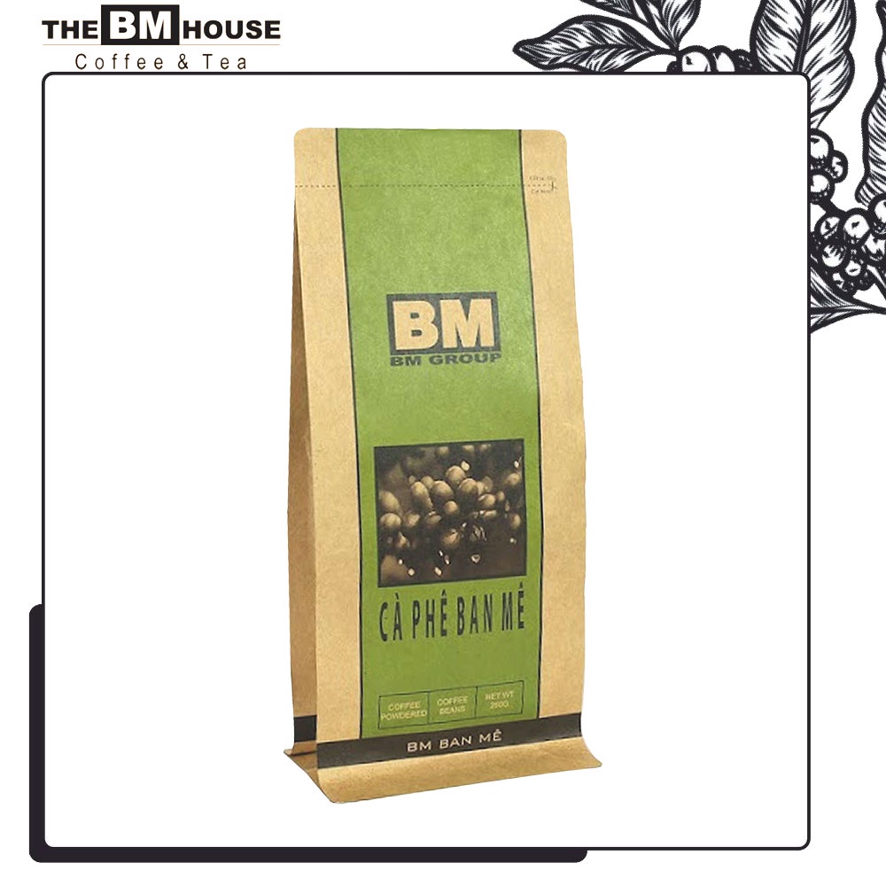 Cà phê bột Robusta nguyên chất hương vị đậm đà, thơm nồng, ngọt hậu - BM BAN MÊ | BM GROUP