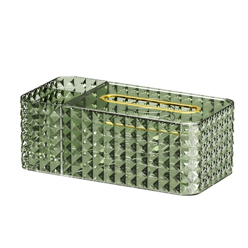 Giá Đỡ Bút / Khăn Ăn Bằng Kim Loại Đính Đá Trang Trí Phòng Khách /