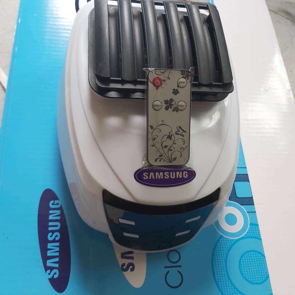 Tủ sấy quần áo Samsung diệt khuẩn, khử mùi, có điều khiển từ xa tiện lợi - BH 12 Tháng