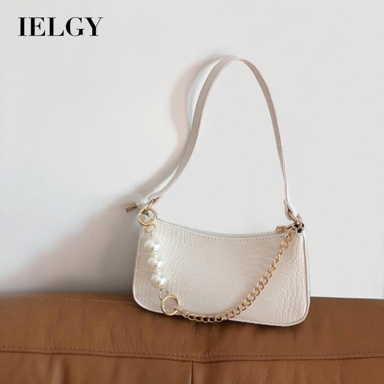 IELGY Túi Đeo Chéo Giả Da Cá Sấu Phong Cách Hàn Quốc Dành Cho Nữ