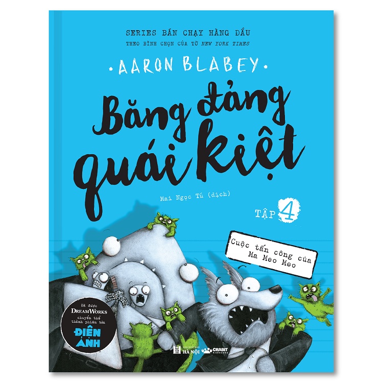 Sách - Bộ truyện tranh Băng Dảng Quái Kiệt - box set 6 tập - Crabit Kidbooks