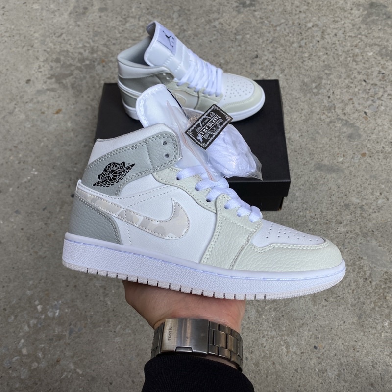 Giày Thể Thao JD1 Xám Camo nam nữ