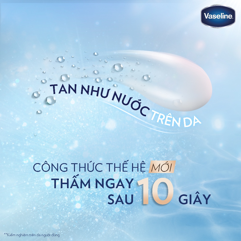 Sữa Dưỡng Thể Trắng Da Vaseline Healthy Bright Gluta-Hya Serum Burst Lotion 10X