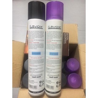 Kẹo xịt tóc Lavox 420ml