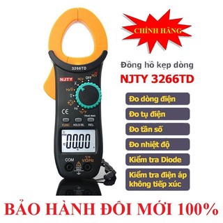  Ampe kìm dòng NJTY 3266TD Đo Tụ,Tần Số Nhiệt Độ 