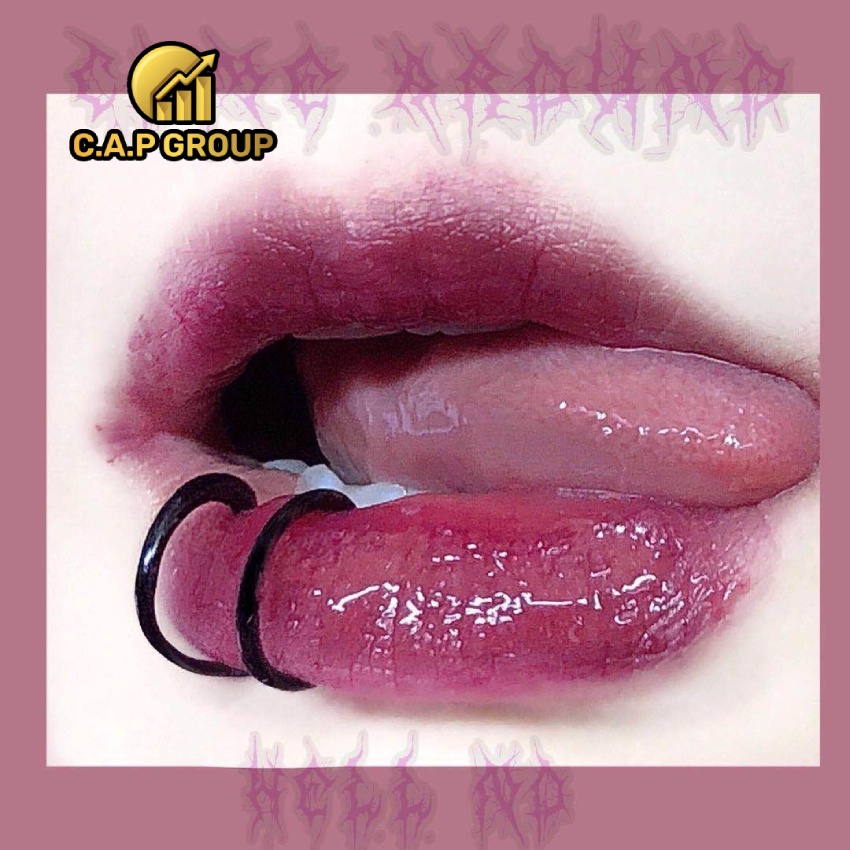 Khuyên môi giả không cần bấm lỗ cho Nam Nữ phong cách Harajuku cá tính Hàn Quốc