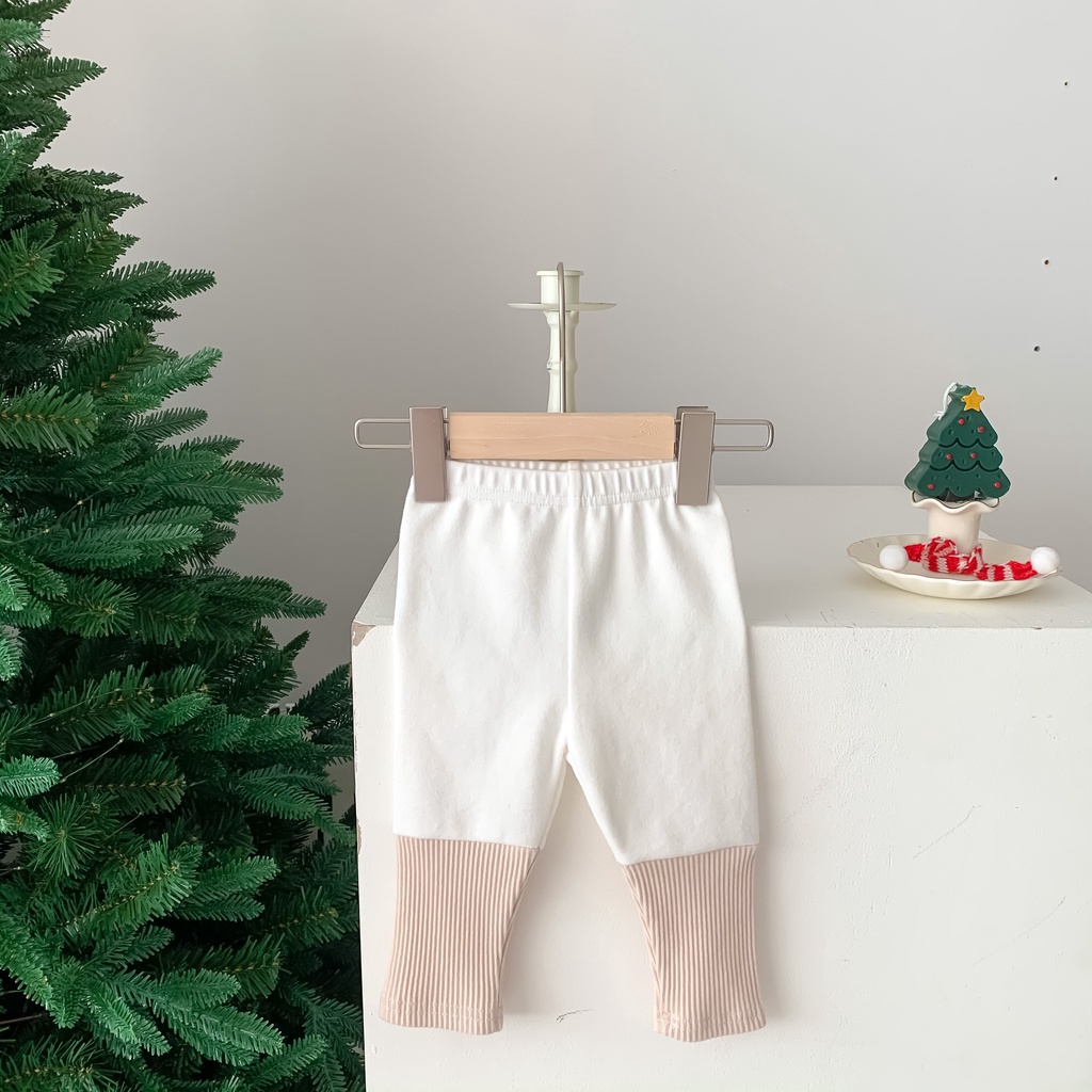 Quần Legging Cotton Họa Tiết Kẻ Sọc Phong Cách Hàn Quốc Thời Trang Xuân Thu Mới 2022