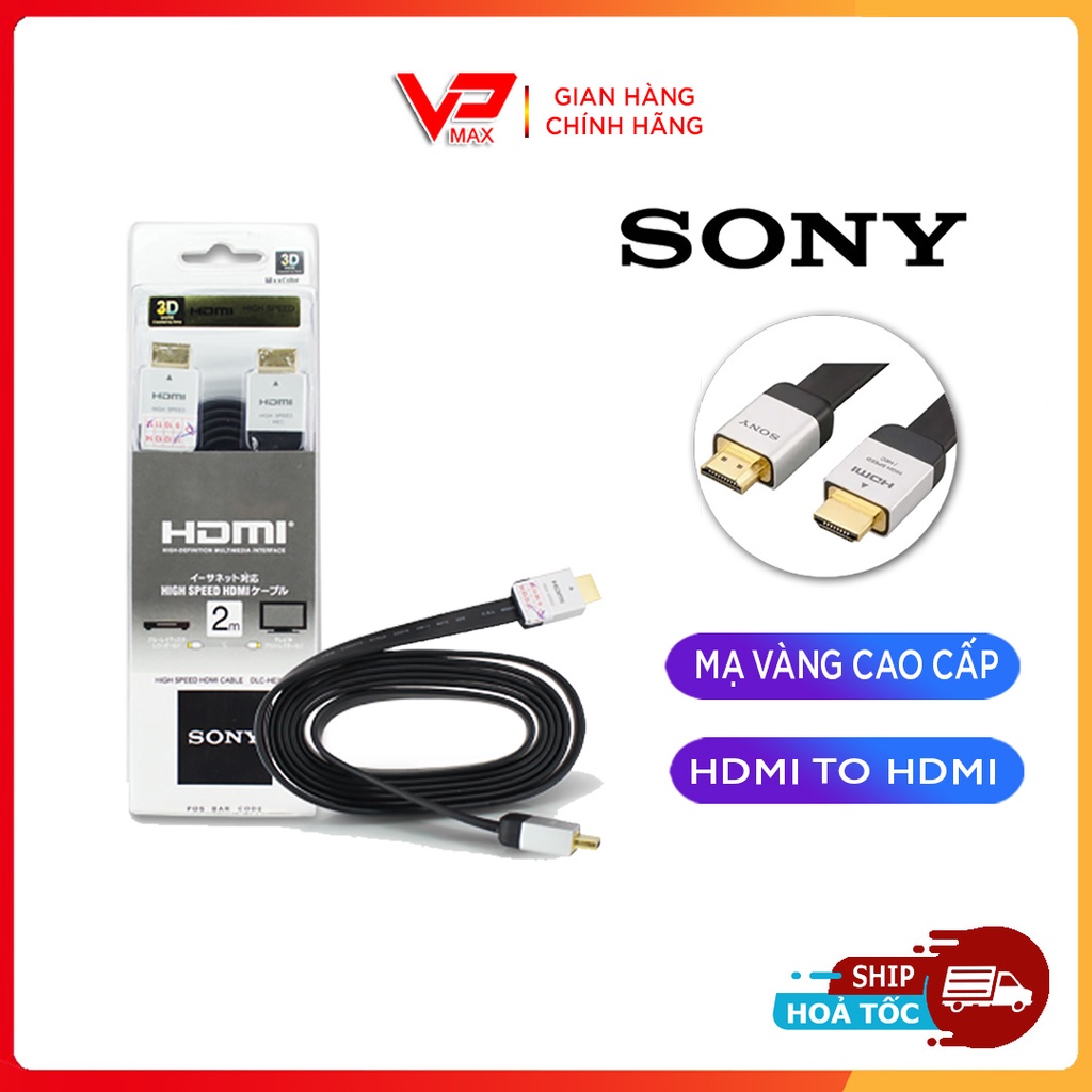 cáp HDMI to HDMI Sony 2m/ Cáp thường 1m - 3m loại tốt