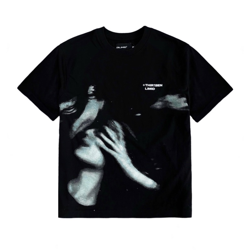Áo thun ngắn tay Rashomon Black Boxy T-shirt 280gsm