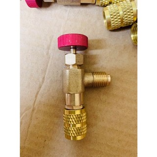 Van khoá chống bỏng R410 đỏ