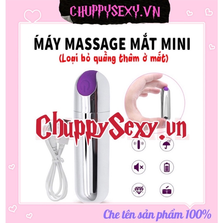 MÁY MASSAGE MẮT MINI CAO CẤP NHẤT 10 CHẾ ĐỘ. MÁY CHỐNG ĐAU MỎI CƠ - SHIP HỎA TỐC SG