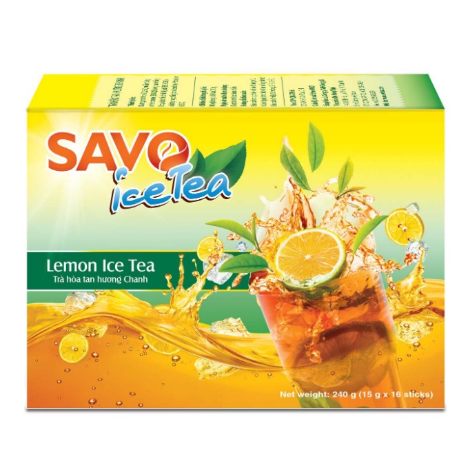 Trà hòa tan các vị đào/chanh/gừng/xoài/vải/bí đao (sét 3 gói lẻ 15g hoặc 12g)