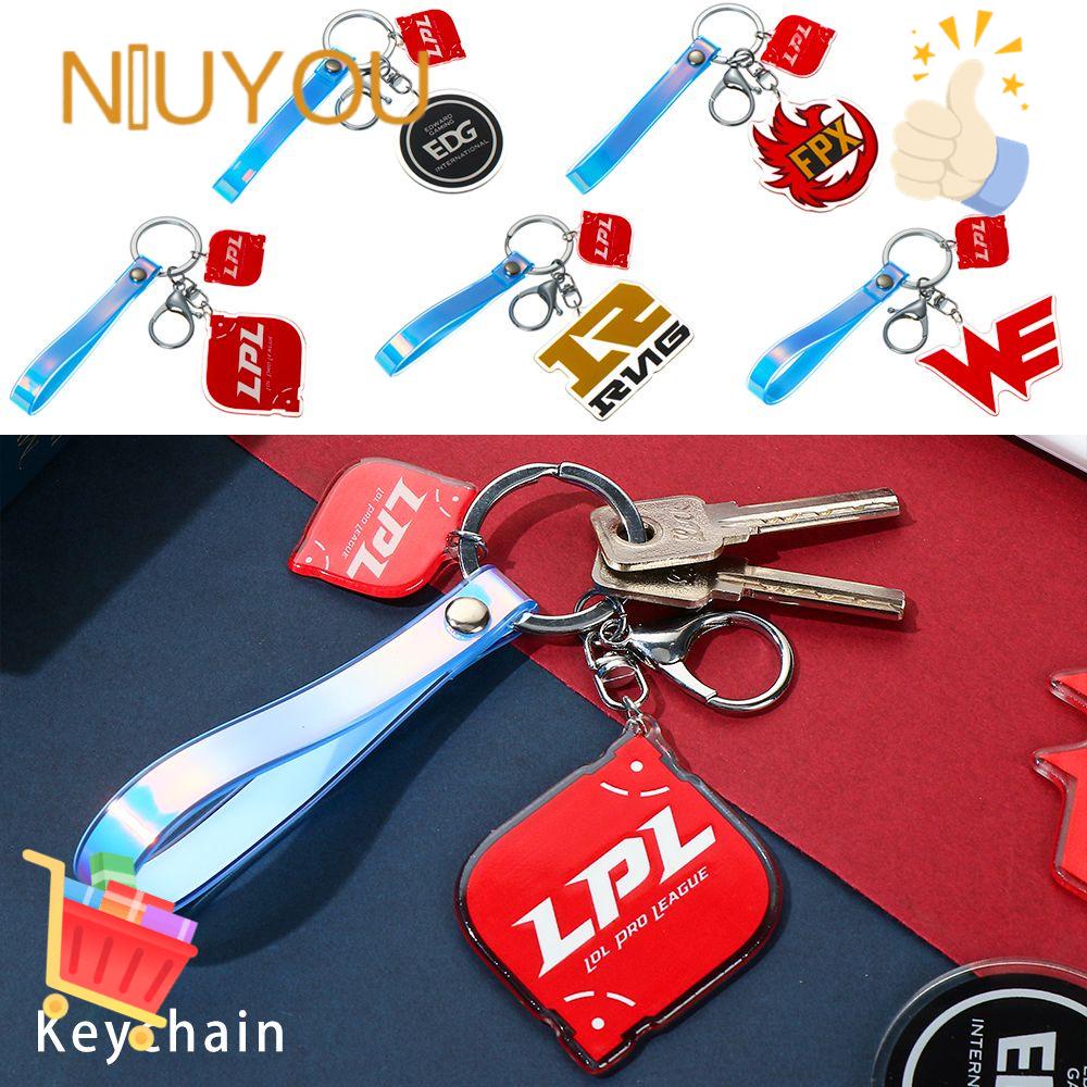 Móc Khóa Acrylic Họa Tiết Liên Minh Huyền Thoại Có Thể Điều Chỉnh
