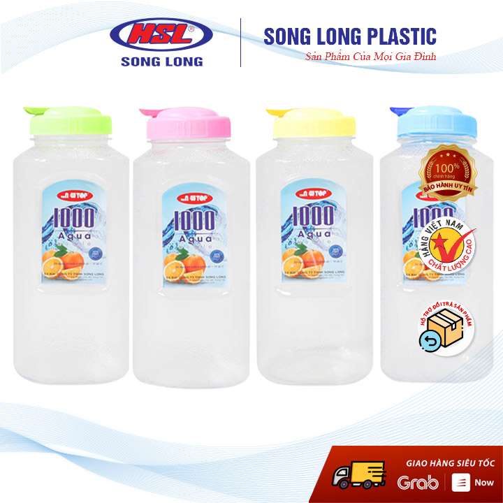 Bình đựng nước Hàn Quốc 1000ml - Song Long