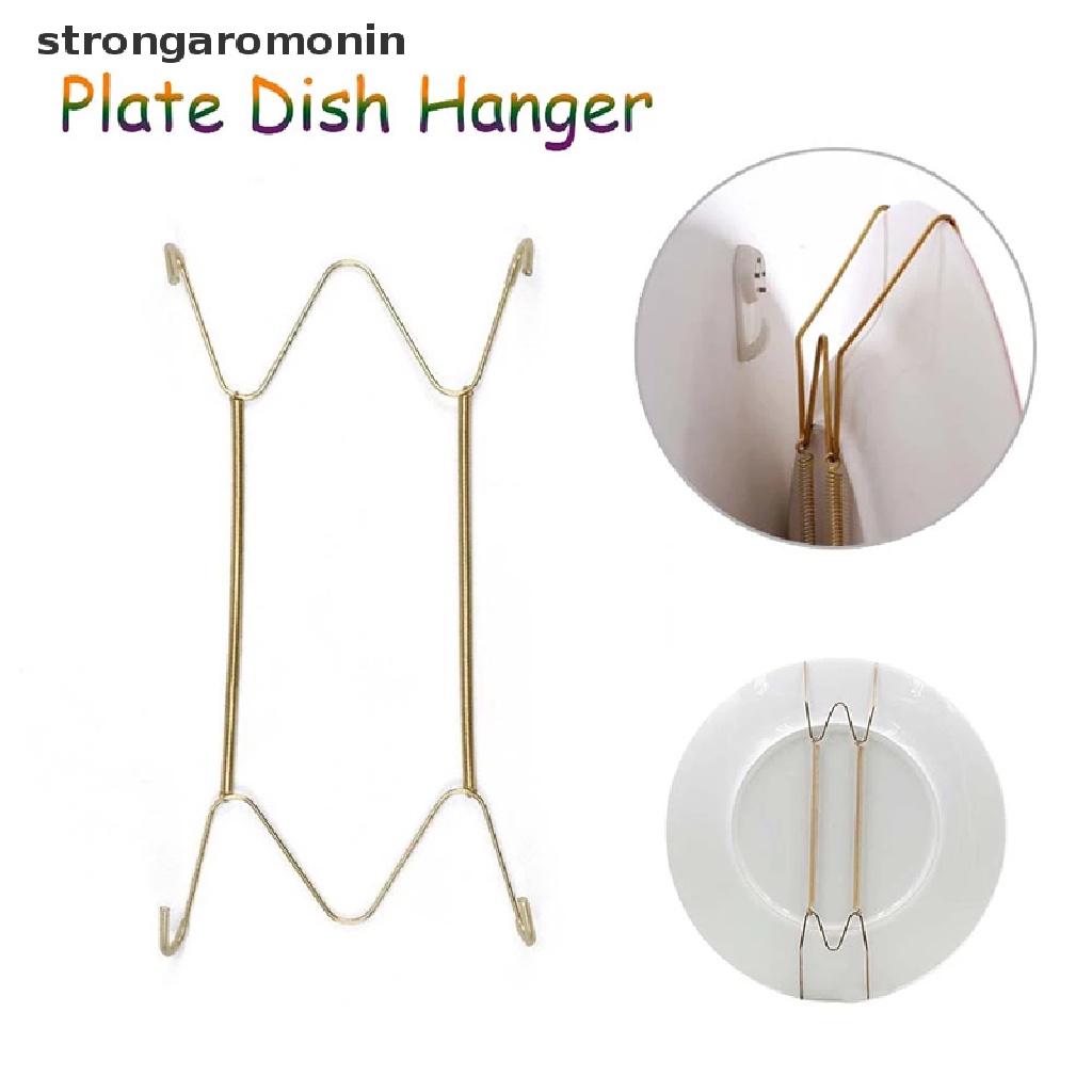 Giá Đỡ Trưng Bày Đĩa Gắn Tường Lò Xo Vô Hình