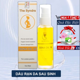 Kem Rạn Da Cho Mẹ Bầu Sau Sinh, Dầu Rạn Da Bầu Sona 50ml