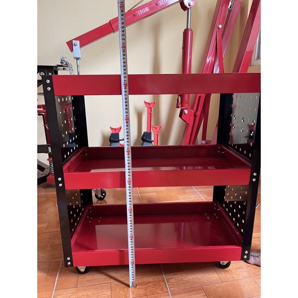 Giá đựng đồ nghề 3 tầng thiết kế móc treo 2 bên