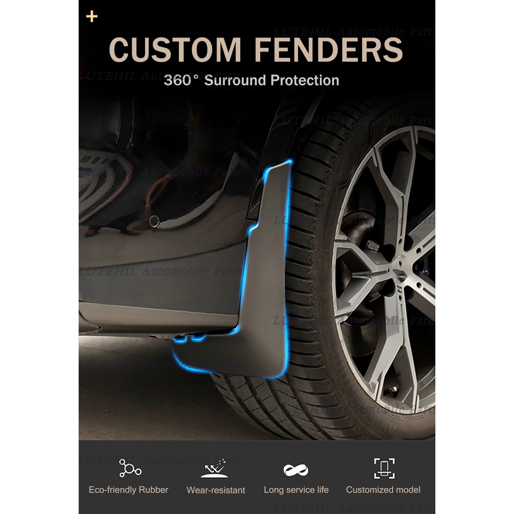 FENDER Tấm Chắn Bùn Trước Sau Cho Infiniti Q50 Q50S 2013-2020 2014 2015 2016 2017 2018 2019