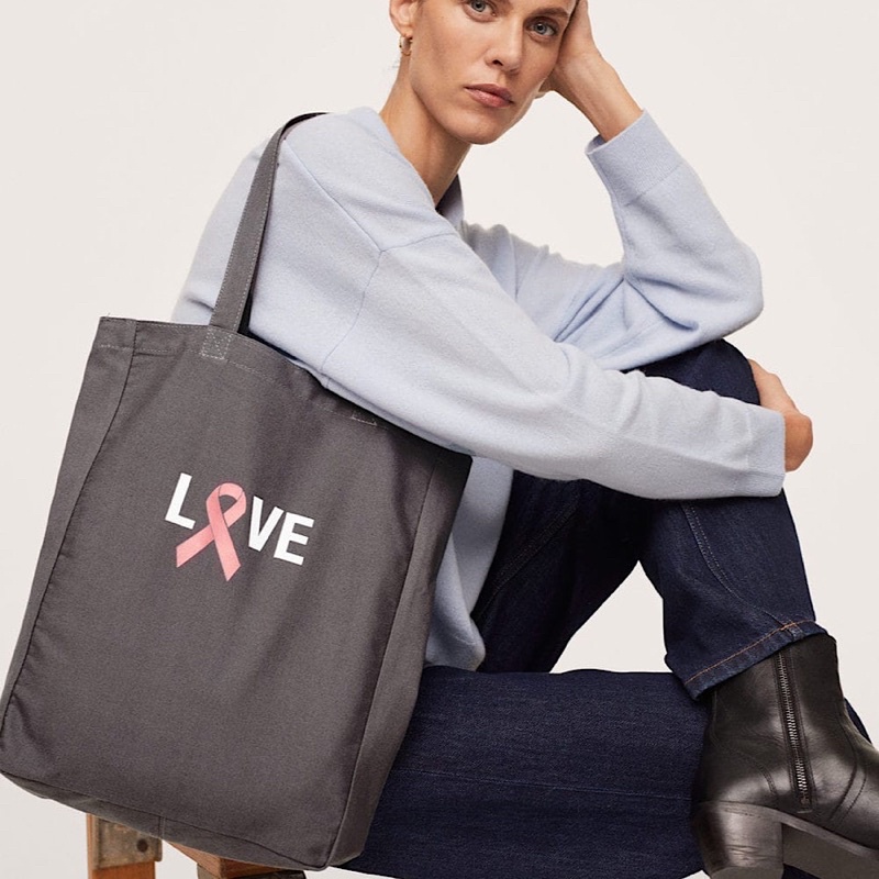 Túi Xách Vải Classic Mango