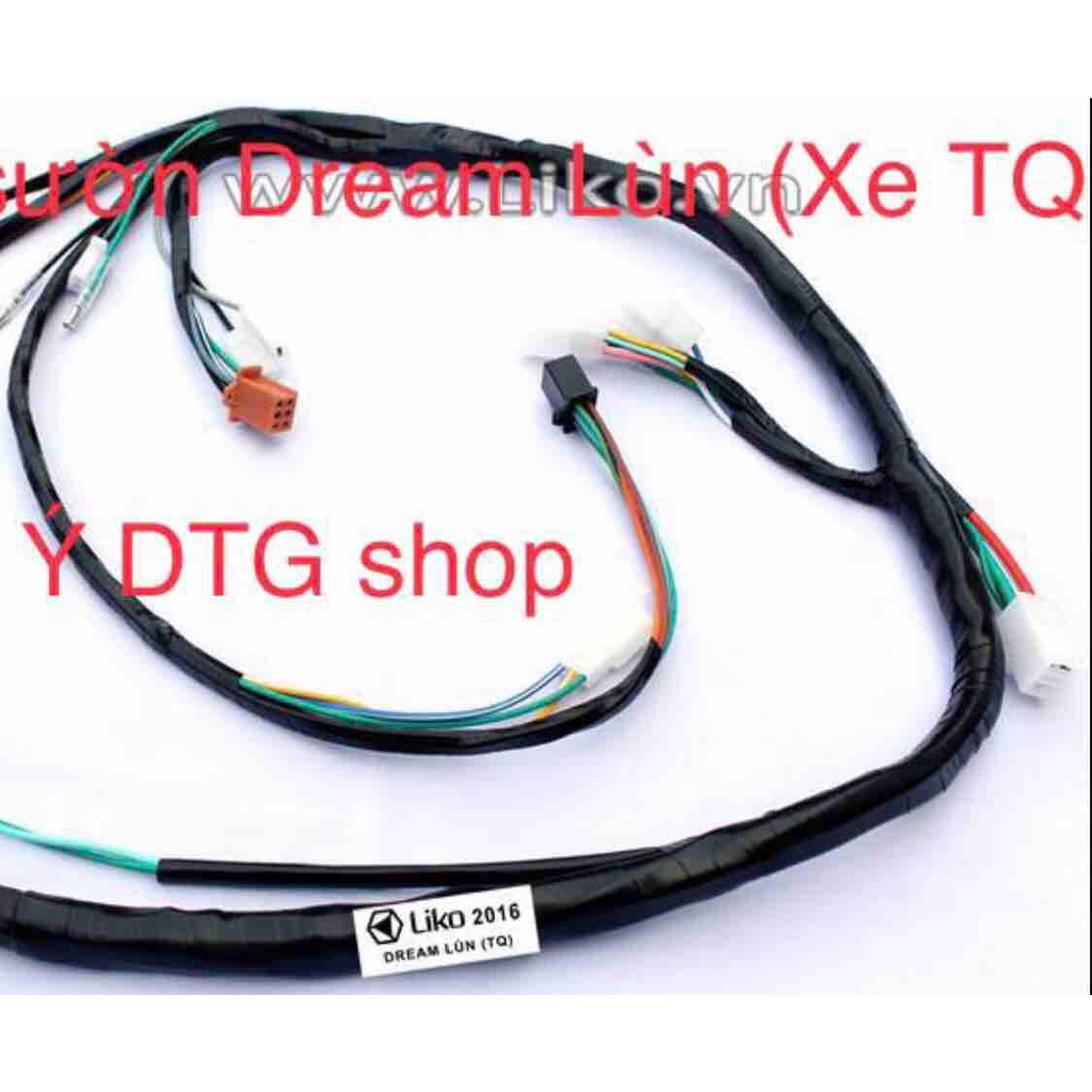 Dây Điện Sườn Xe Dream Lùn MS3603
