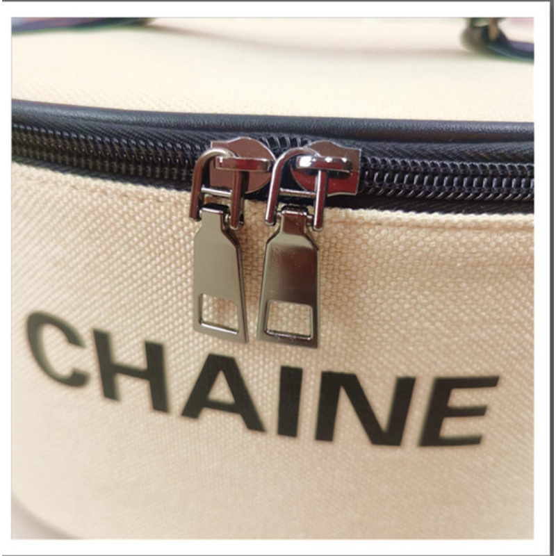 Túi canvas Đựng Mỹ Phẩm Sức Chứa Lớn Thiết Kế Đơn Giản Tiện Lợi Dễ Sử Dụng Ốp