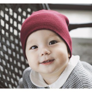 Mũ len tăm mềm đẹp cho bé