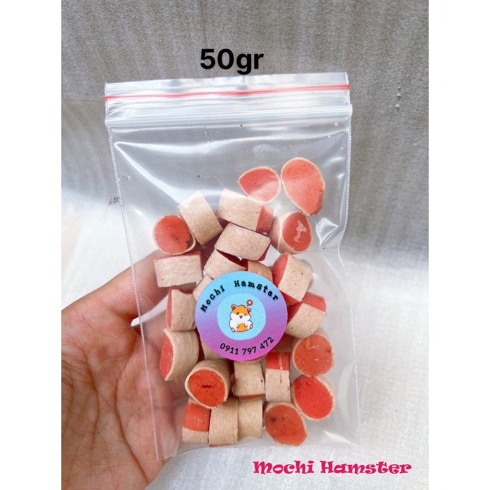 Sushi bò cuộn cho hamster