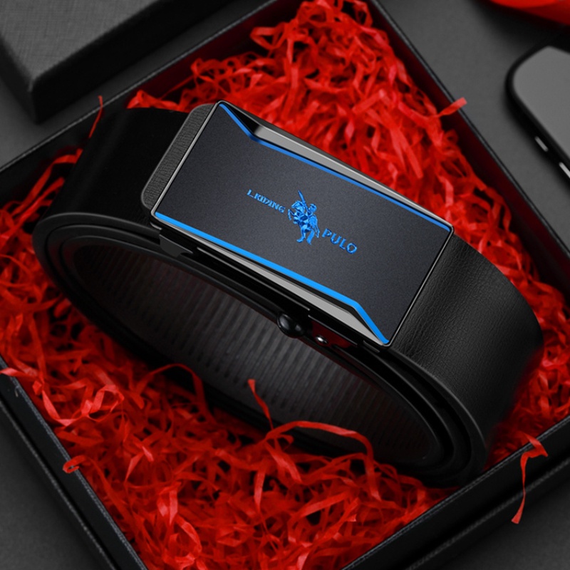 Thắt lưng nam da cao cấp, Dây nịt phong cách hàn quốc khóa tự động-M1028