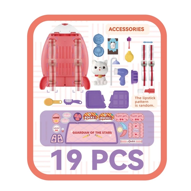 Balo thú cưng cho bé mẫu phi thuyền