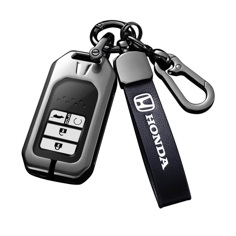 Vỏ Bọc Chìa Khóa Thông Minh Bằng Hợp Kim Kẽm Cho Honda All-New City / CRV / Accord / Civic FC 10Gen 2016-2022 HRV Jazz BRV