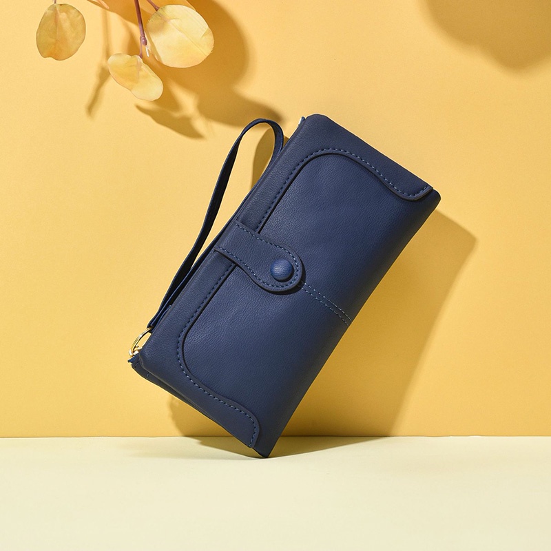 IELGY Ví Dài Gấp Đôi Đa Năng Thời Trang Hàn Quốc Cho Nữ