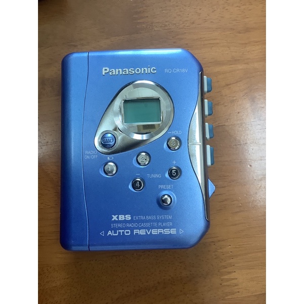 Máy cassette Panasonic RQ-CR18V xanh dương
